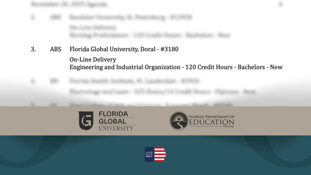 Florida Global University Expands its Academic Offerings with the Bachelor of Science in Engineering and Industrial Organization